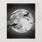 Spooky House Halloween Party Invitation (Achterkant)