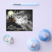 Spooky House Halloween Party Invite Flyer (Enkel)