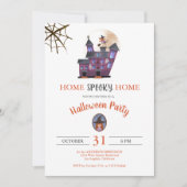 Spooky House Little Witch Home Spooky Home Kaart (Voorkant)