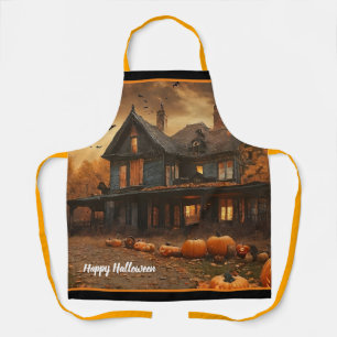 Spooky House Pompoen Halloween Collectie Schort