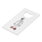 Spooky Hover Botten Creditkaart Flessenopener (Achterkant Gekanteld)