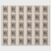 Spooky Human Skull Thunder_Cove Cadeaupapier (Vlak)