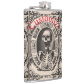 Spooky Human Skull Thunder_Cove Heupfles (Rechts)