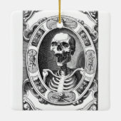 Spooky Human Skull Thunder_Cove Keramisch Ornament (Achterkant)