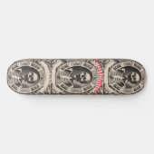 Spooky Human Skull Thunder_Cove Persoonlijk Skateboard (Horizontaal)