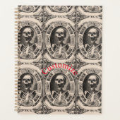 Spooky Human Skull Thunder_Cove Planner (Voorkant)