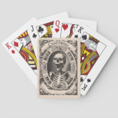 Spooky Human Skull Thunder_Cove Pokerkaarten (Achterkant)
