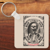 Spooky Human Skull Thunder_Cove Sleutelhanger (Voorkant)