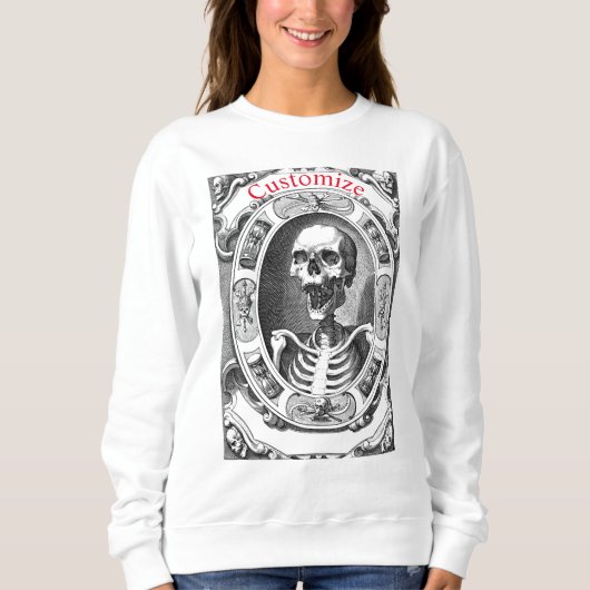 Spooky Human Skull Thunder_Cove Trui (Voorkant)