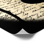 Spooky Hunched Witch Poster (Hoek)