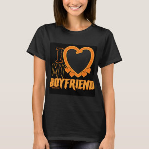 spooky Ik hou van mijn vriend T-shirt