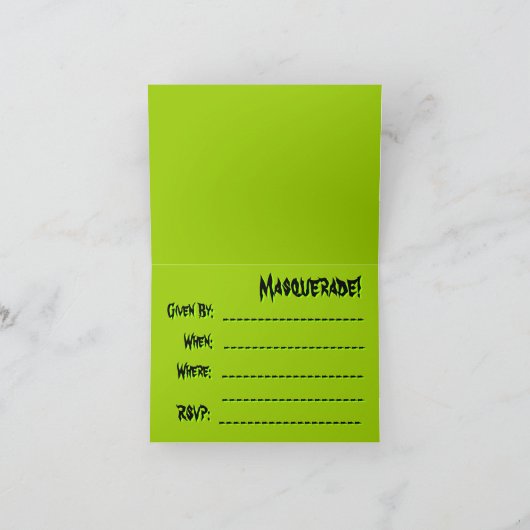 Spooky Invitation (Binnen)