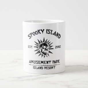 Spooky Island Est 2002 Pretpark Schedel Grote Koffiekop