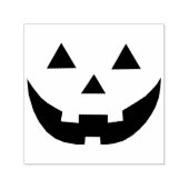 Spooky Jack o lantaarn pompoen gezicht leuk Hallow Zelfinktende Stempel (Design)