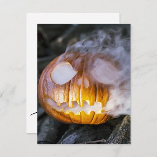 Spooky Jack-o-lantern (Voorkant / Achterkant)