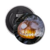 Spooky Jack-o-lantern Button Flesopener (Voorkant)