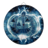 Spooky Jack-o-Lantern Dartbord (Voorkant)