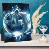 Spooky Jack-o-Lantern Fotoplaat (Zijkant)
