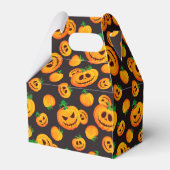Spooky Jack-O-Lantern Halloween Favor Box Bedankdoosjes (Achterkant)