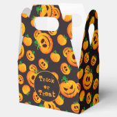 Spooky Jack-O-Lantern Halloween Favor Box Bedankdoosjes (Geopend)