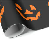 Spooky Jack-O'-Lantern Halloween inpakpapier (Rol Hoek)