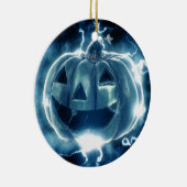 Spooky Jack-o-Lantern Keramisch Ornament (Rechts)
