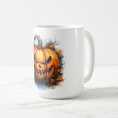 Spooky Jack-O-Lantern Koffiemok (Voorkant rechts)