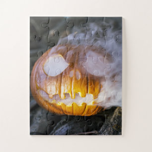Spooky Jack-o-lantern Legpuzzel