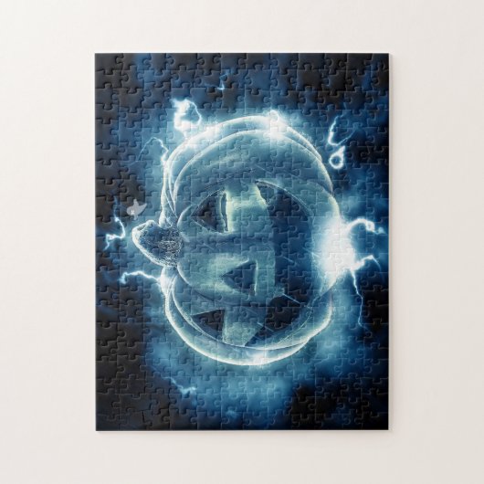 Spooky Jack-o-Lantern Legpuzzel (Verticaal)