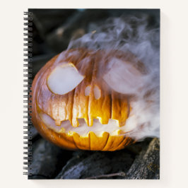 Spooky Jack-o-lantern Notitieboek