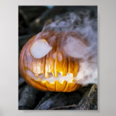 Spooky Jack-o-lantern Poster (Voorkant)
