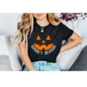 Spooky Jack O Lantern Pumpkin Face Halloween T-shirt