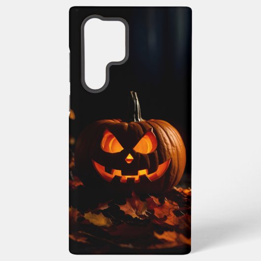 Spooky Jack-o-Lantern Samsung Galaxy Hoesje (Achterkant)