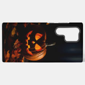Spooky Jack-o-Lantern Samsung Galaxy Hoesje (Achterkant horizontaal)
