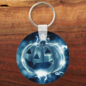 Spooky Jack-o-Lantern Sleutelhanger (Voorkant)