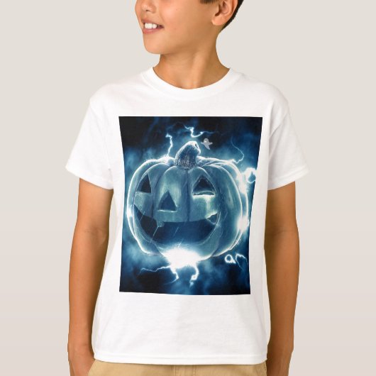 Spooky Jack-o-Lantern T-shirt (Voorkant)