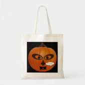Spooky Jack-O-Lantern Trick or treat Canvas tas (Voorkant)