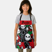 Spooky Jack O'Lantern Kerstmis Schort (Insitu)