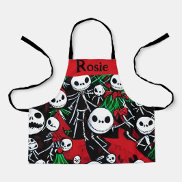 Spooky Jack O'Lantern Kerstmis Schort