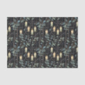 Spooky kaarsen en wijnstokken tissuepapier (Voorkant)