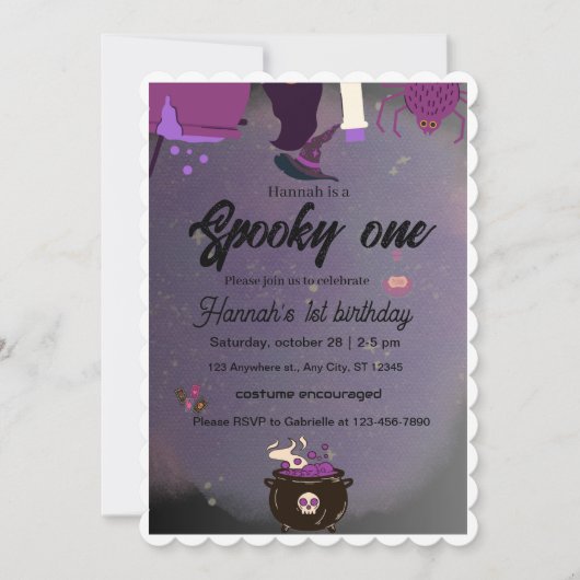 Spooky Kaart (Voorkant)