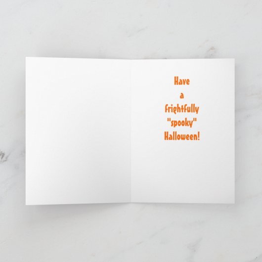 Spooky Kaart (Binnen)