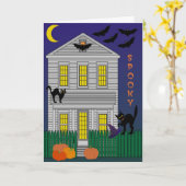 Spooky Kaart (Gele Bloem)