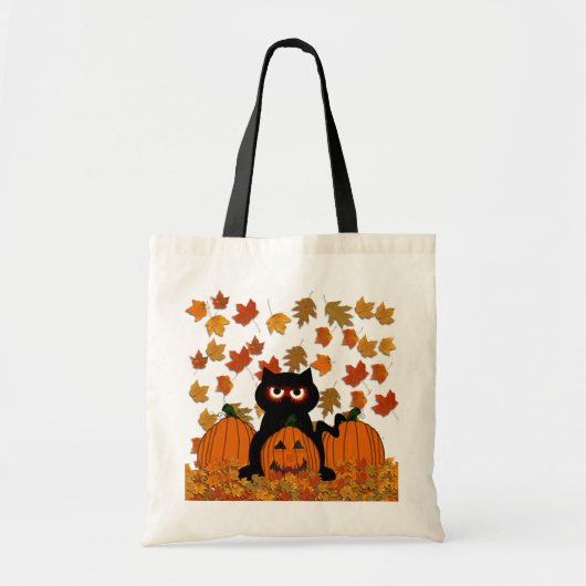 Spooky Kat Tote Bag (Voorkant)