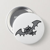 Spooky Kawaii Evil Vampire Bat Ronde Button 7,6 Cm (Voorkant /achterkant)