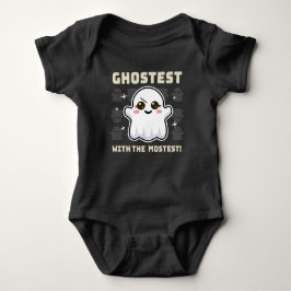 Spooky Kawaii Ghost Halloween Baby. kostuum Romper
