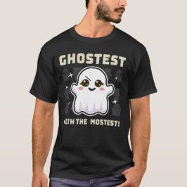 Spooky Kawaii Ghost Halloween Mannen T-Shirt