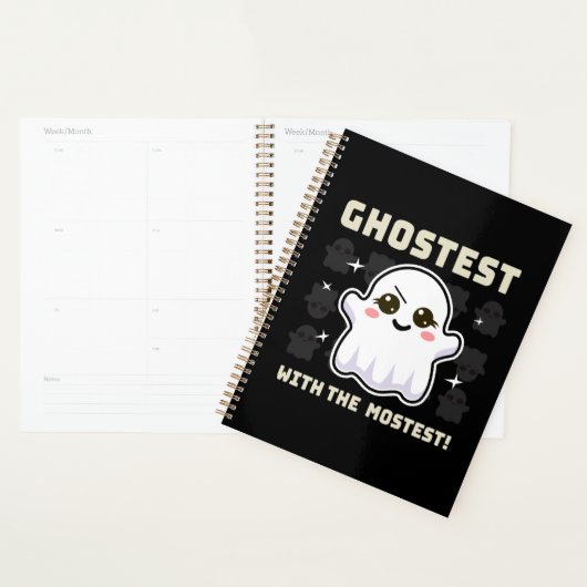 Spooky Kawaii Ghost Halloween Planner (Display)