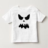 Spooky kind Halloween party-spookkostuum in shirt (Voorkant)