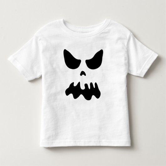 Spooky kind Halloween party-spookkostuum in shirt (Voorkant)